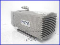 BECKER VT 4.10 VT410 vacuum pump USED & TESTED