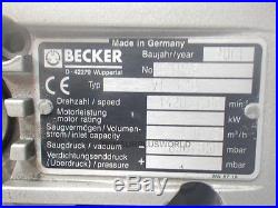 BECKER VT 4.10 VT410 vacuum pump USED & TESTED