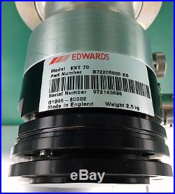BOC Edwards Turbo Molecular EXT70 Vacuum Pump G1946-80002 Agilent Turbomolecular