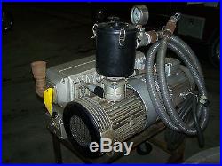 Busch Ra0250 Vacuum Pump W. Weg Motor Ra-0250-d-5z1-qmzz