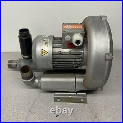 BUSCH SB-0140-D-0H0-UC-XX Vacuum Pump, 3 ph, 50/60Hz, 0.83 kw, 220/480V
