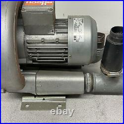 BUSCH SB-0140-D-0H0-UC-XX Vacuum Pump, 3 ph, 50/60Hz, 0.83 kw, 220/480V