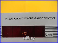 Balzers BG D17 000 Pirani Cold Cathode Vacuum Gauge Control PKG 100 Used