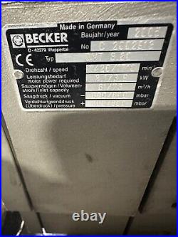 Becker DVT 3.80 Vacuum Pump