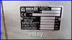 Becker KVT 3.100 3kw Vacuum Pump 58 to 70 cfm