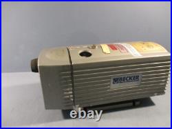 Becker Rotary Vane Vacuum Pump 50/60Hz, 1420/1700 VT4.10 2617087 Becker Rotary Vane Vacuum Pump 50/60Hz, 1420/1700 VT4.10 2617087