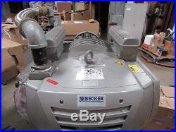 Becker Rotary Vane Vacuum Pump Model VTLF 2.250/0-79