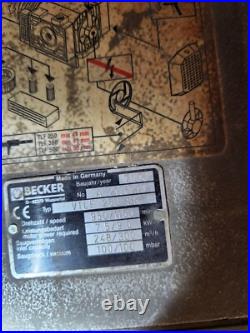Becker VTLF 250 Vacuum Pump