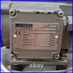 Becker VT 4.4/0-28 VACUUM PUMP With Thermo Scientific Vacuumpump 42545/2065