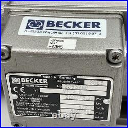 Becker VT 4.8 D 63 B2 P Vacuum Pump 3-Phase 202-300/350-520V 2800/3150RPM