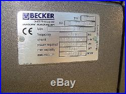 Becker Vacuum Pump Model D2270256