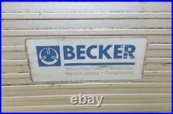 Becker Vacuum Pump Motor 3Ph 460v