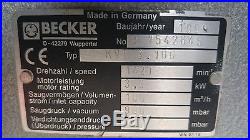 Becker vacuum pump KVT 3.100