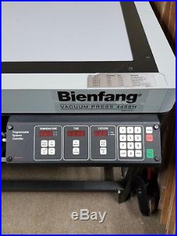 Beinfang 4468H Vacuum Dry Mount Press Excellent Condition with Stand and Pump