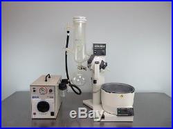 Buchi R205 Rotovap Complete System with C Glass and Vacuum Pump with Warranty