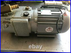 BuschRB009D (10M3/hr) Vacuum Pump From SAMMIC VAC PACKER, serviced/tested