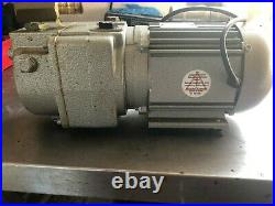 BuschRB009D (10M3/hr) Vacuum Pump From SAMMIC VAC PACKER, serviced/tested