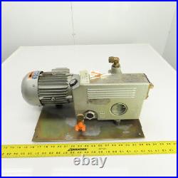 Busch 166-005 Single Stage Rotary Vane Vacuum Pump 0.55KW 200V 3PH Tested