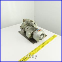 Busch 166-005 Single Stage Rotary Vane Vacuum Pump 0.55KW 200V 3PH Tested