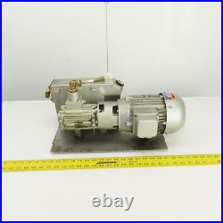 Busch 166-005 Single Stage Rotary Vane Vacuum Pump 0.55KW 200V 3PH Tested