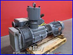 Busch 630-218 Vacuum Pump 430 CFM with25 HP Toshiba Motor 230/460V 60Hz 3PH