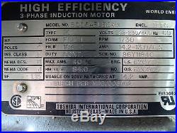 Busch R5 RC0100 Vacuum Pump, 63 CFM, 15 Torr, 5HP, 3Ph, 460V, RC0100-E506-1102