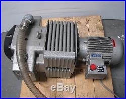 Busch SV1080 B Dry Rotary Vane Vacuum Pump 4 HP KATT Motor 56 ACFM