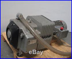 Busch SV1080 B Dry Rotary Vane Vacuum Pump 4 HP KATT Motor 56 ACFM