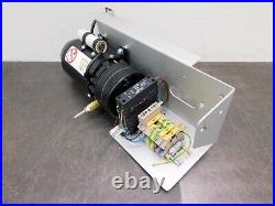 Busch SV 1003 A 000 Dry Rotary Vane Vacuum Pump with Mount Fits AGFA Printer