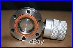Butterfly valve Vacuum 2 3/4in Conflat 304SS Nupro