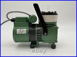 CHEMGLASS CG-4812-10 Vacuum Pump, Diaphragm 17 LPM, 50 Torr, Single Head