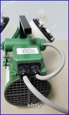 CHEMGLASS CG-4812-30 MPU 933-N726.0-1.98 Dual Diaphram Vacuum Pump