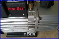 CPS Pro-Set VP6D 2 Stage HVAC 6.2 CFM! Dual Voltage Vacuum Pump