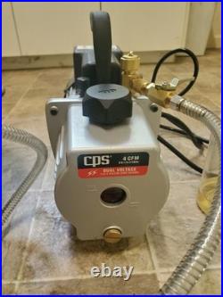 CPS Vaccum Pump 4cfm With Vac Chamber And Digital Thermometer