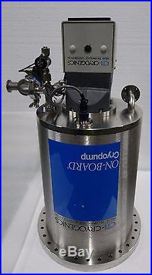 CTI-CRYOGENICS ON-BOARD 10 CRYOPUMP 8116096G001 with FASTREGEN CONTROL SPUTTERING
