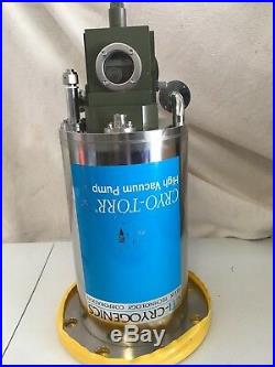 CTI Cryogenics Cryo-Torr 8 high vacuum pump Used