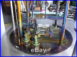 CVC Thermal Evaporator Coater CV 18 Vacuum Diffusion Pump Metal Evaporation