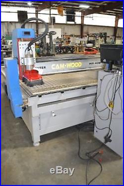 Cam-Wood WR-408 4' x 8' 3-Axis CNC Router with Travaini EVO Vacuum Pump