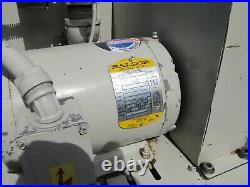 Cincinnati Milacron Vacuum Pump 3HP 460V 3Phase 80 Gallon Tank Dresser Blower