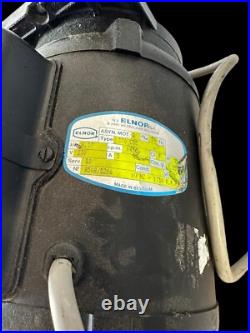 Cit Alcatel Vacuum Pump 2012A with Elnor Motor 370 C55 1450rpm
