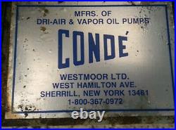 Condé Dry Air Vacuum Pump