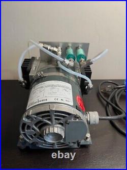 DIA-VAC R222-BT-AA1 CEMS Vacuum Pump Air Dimensions 1/8HP GE 120VAC Motor