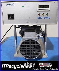 DRIVAC BH2-60HD Controller with Vacuum Pump MPU405-726.3-4.90 115V 2.0A AS-IS