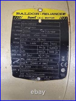 Dekker Liquid Ring Vacuum Pump DV0150D-MA3-SGL 10HP