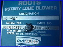 Dresser Roots 36 URAI 36URAI rotary blower vacuum pump 65106002L