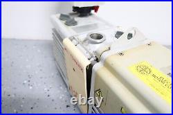 EDWARDS RV12 ROTARY VANE DUAL STAGE MECHANICAL VACUUM PUMP With OIL MIST FILTER