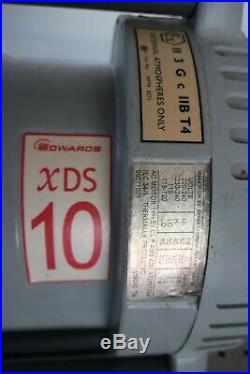 EDWARDS XDS10 Dry Scroll Vacuum Pump