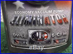 Eliminator Economy Vacuum Pump Dv-6e 6cfm Free Shipping #5