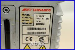 E-Lab-2 Edwards Single-Phase Vacuum Pump 115V