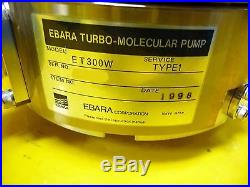 Ebara ET300W Turbo-Molecular Pump Used Tested Working